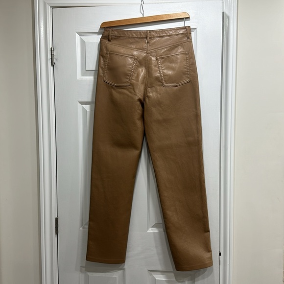 The Melina Wilfred Women’s Vegan Leather Pants Size 10 - Picture 7 of 7